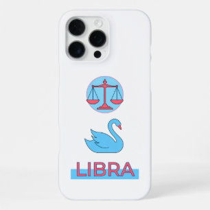 Coque iPhone 16 Pro Max Ligne artistique de l'équilibre cosmique Cygne cél