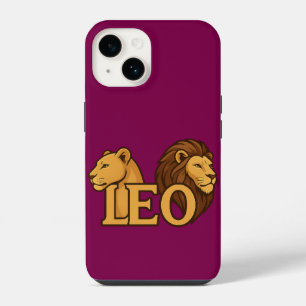 Coque Pour iPhone 14 Lion majestueux et lioness Fusion - Bold Wildlife