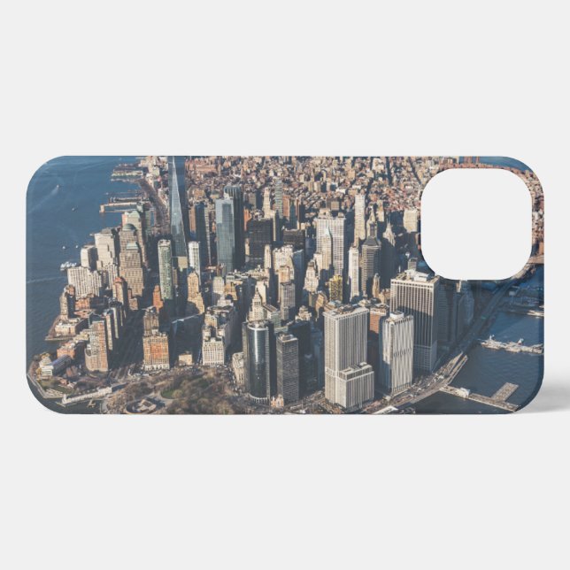 Coque iPhone Littoral | Manhattan, New York (Verso Horizontal)