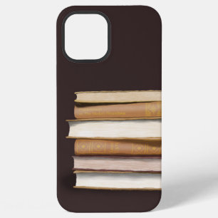 Coque iPhone 12 Pro Max Livres Anciens Dark Academia
