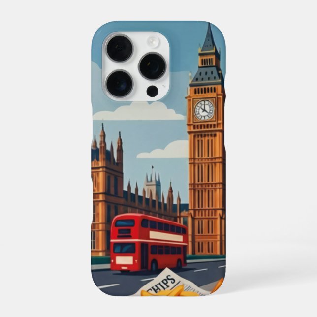 Coque iPhone Londres - Monument (Verso)