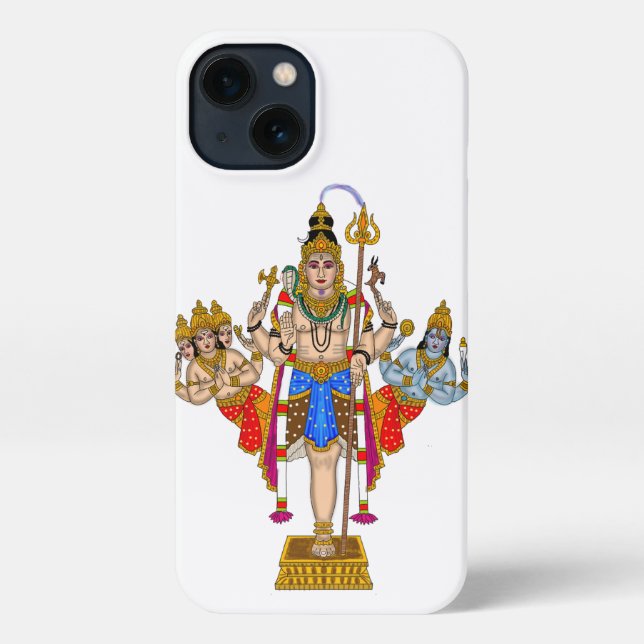 Coque iPhone Lord Ekpada Shiva Phone Cover (Verso)