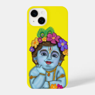 Coque Pour iPhone 14 Lord Krishna Phone Cover