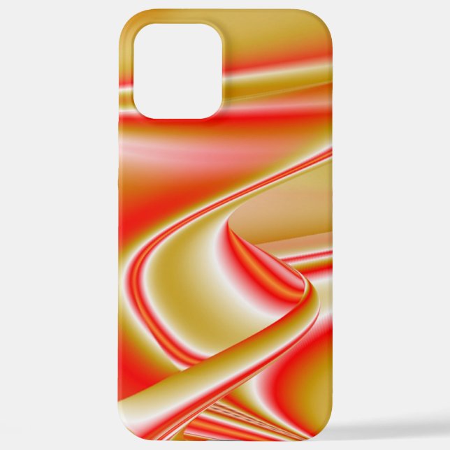 Coque iPhone Love and Gold Abstrait 3D Rainbowart (Verso)
