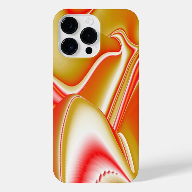 Coque iPhone Love and Gold Abstrait 3D Rainbowart (Verso)