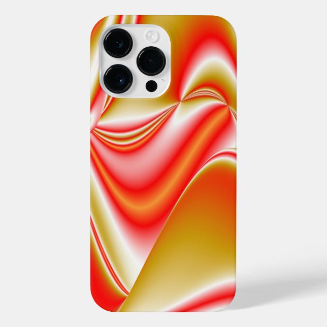 Coque iPhone Love and Gold Abstrait 3D Rainbowart (Verso)
