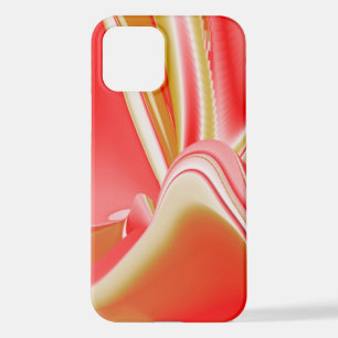 Coque iPhone 12 Love and Gold Abstrait 3D Rainbowart