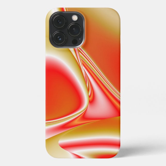 Coque iPhone Love and Gold Abstrait 3D Rainbowart (Verso)