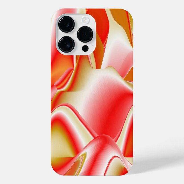 Coque iPhone Love and Gold Abstrait 3D Rainbowart (Verso)
