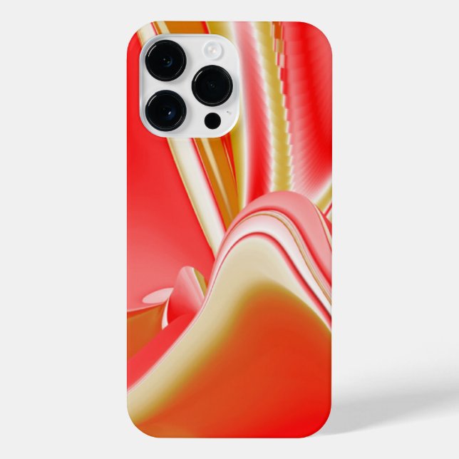 Coque iPhone Love and Gold Abstrait 3D Rainbowart (Verso)