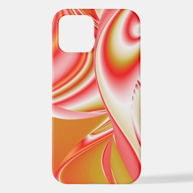Coque iPhone Love and Gold Abstrait 3D Rainbowart (Verso)
