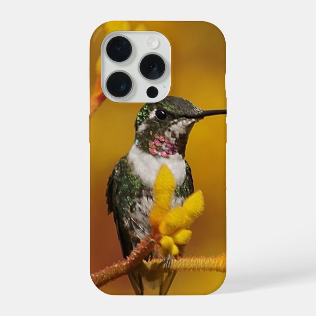 Coque iPhone Lueur dorée (Verso)