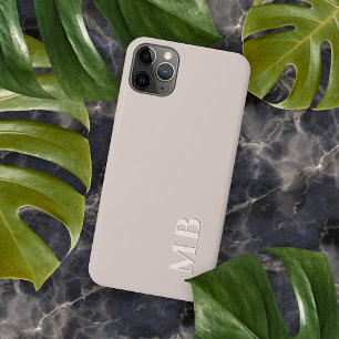 Coque iPhone 16 Pro Max Lumière personnalisée Ecru Beige Neutre Crème Colo