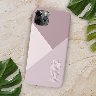 Coque iPhone 16 Pro Max Lumière personnalisée Rose Mauve Pâle Poussiéreuse