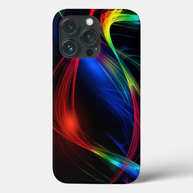 Coque iphone lumineux coloré (Verso)