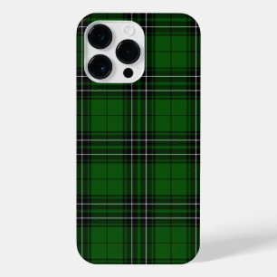 Coque Pour Pour iPhone 14 Pro Max MacLean Tartan vert et noir plaid