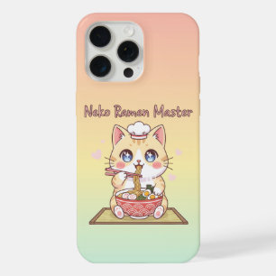 Maître de Ramen Neko Kawaii Mignon Chat Cuisinier