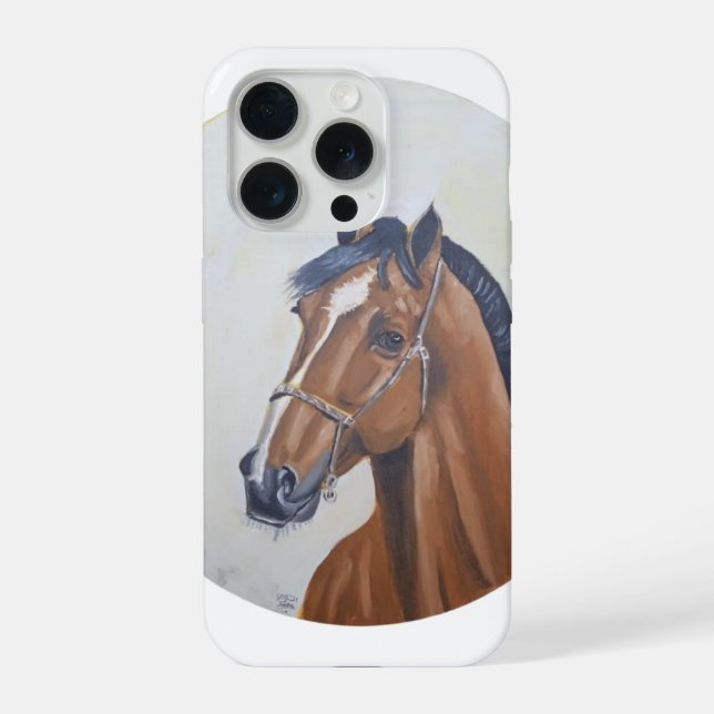 Coque iPhone Majestic Horse Portrait T-Shirt (Verso)