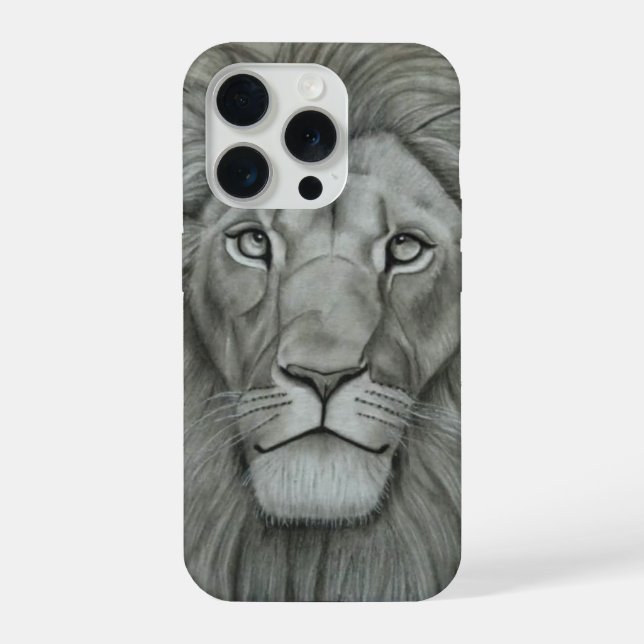 Coque iPhone Majestic Lion (Verso)
