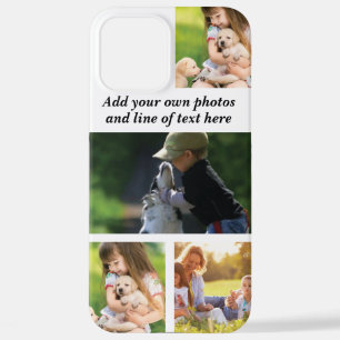 Coque iPhone 12 Pro Max Make your own photo collage and text 