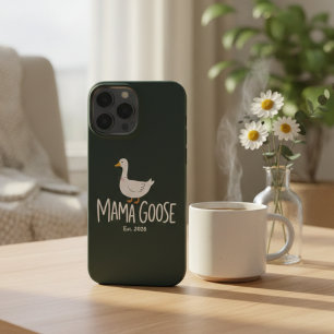 Etui iPhone 13 Pro Max Maman Oie Minimaliste Mignon Design Maman Oie