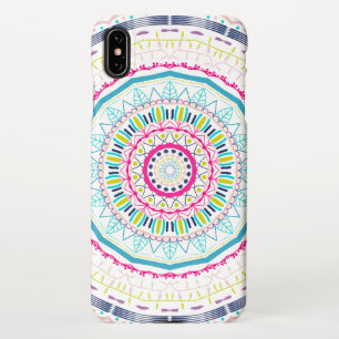 Coque iPhone XS Max mandala coloré