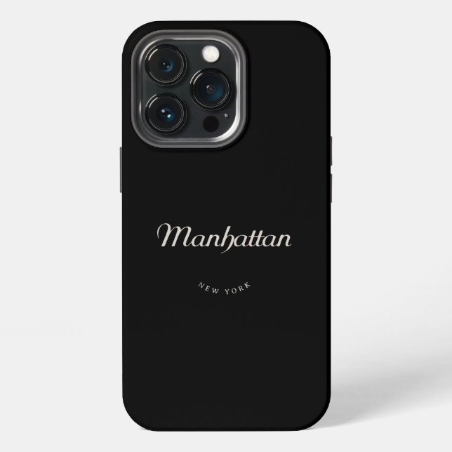 Coque iPhone Manhattan NY (Dos)