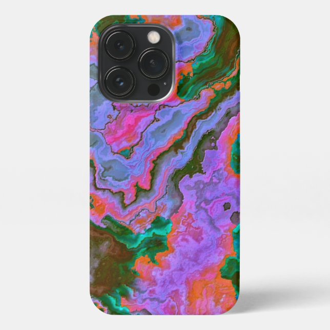 Coque iPhone Marbre aigre (Verso)