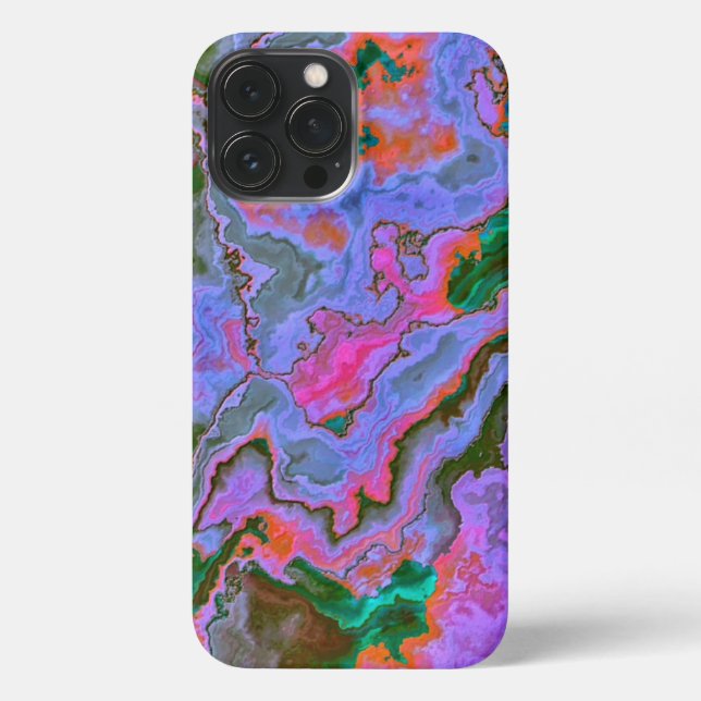 Coque iPhone Marbre aigre (Verso)
