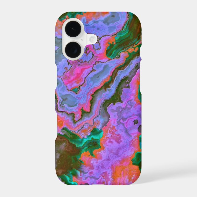 Coque iPhone Marbre aigre (Verso)