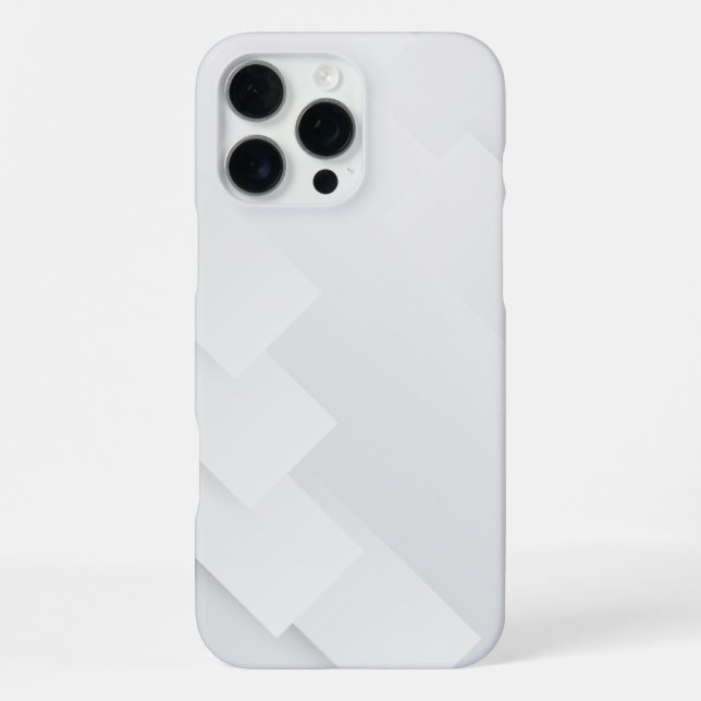 Coque iPhone Marbre blanc élégant  (Verso)
