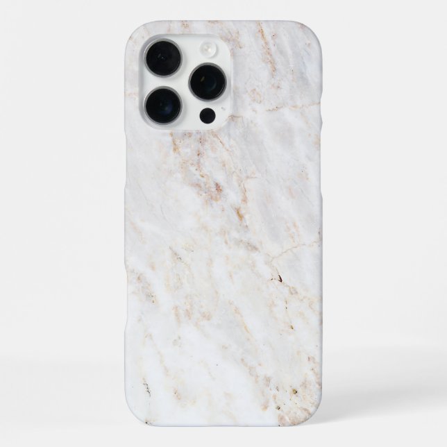 Coque iPhone Marbre blanc Mur texturé (Verso)
