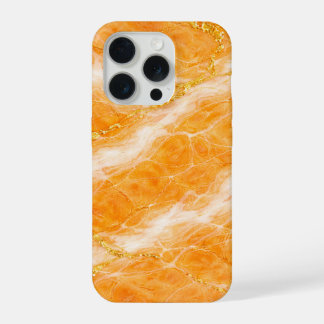 Marbre Creamsicle avec tourbillons ivoire et veinu