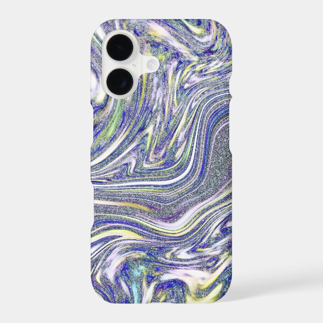 Coque iPhone Marbre pâle (Verso)