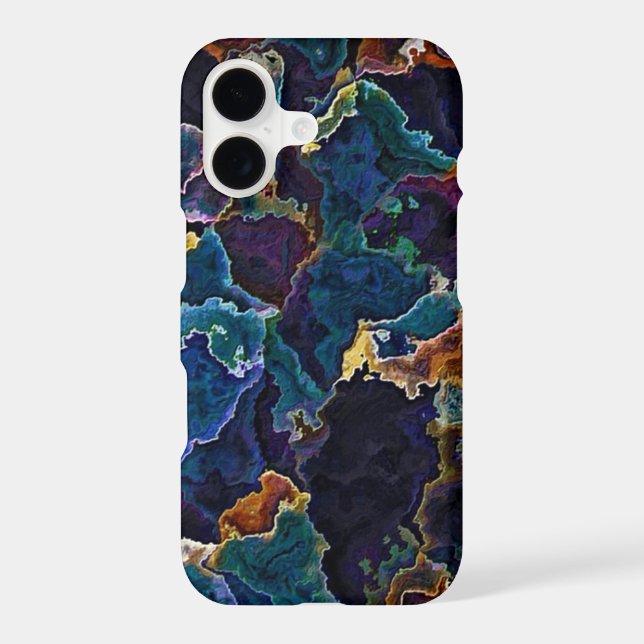 Coque iPhone Marche à huile (Verso)