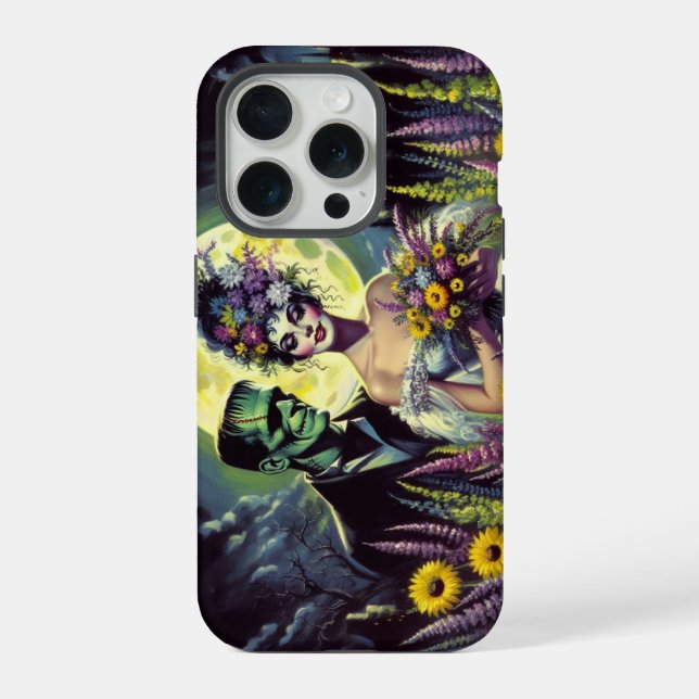 Coque iPhone Mariage au clair de lune (Verso)