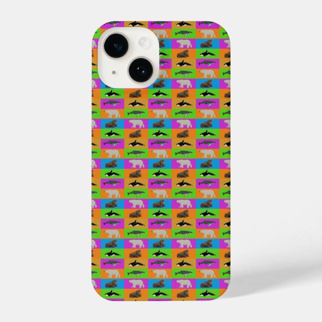 Coque iPhone Marine Mammal (Verso)
