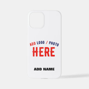COQUE iPhone 12 MINI MARQUE BLANCHE MODERNE ET PERSONNALISABLE VÉRIFIÉE