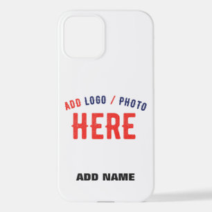 COQUE iPhone 12 MARQUE BLANCHE MODERNE ET PERSONNALISABLE VÉRIFIÉE