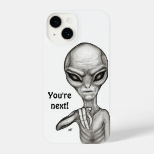 Coque Pour iPhone 14 Mauvais Alien , À toi ensuite !