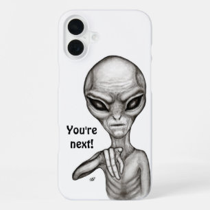 Coque iPhone 16 Plus Mauvais Alien , À toi ensuite !