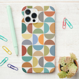 Coque iPhone 12 Pro Max MCM Semiccles Motif couleur grande sur crème
