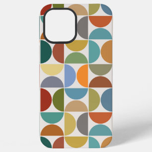 Coque iPhone 12 Pro Max MCM Semiccles Motif couleur grande sur crème