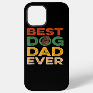 Coque iPhone 12 Pro Max Meilleur chien de terre-neuve papa