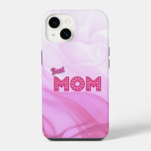 Meilleure maman ever rose pastel chic moderne