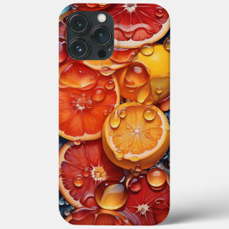 coque iphone meilleures tranches de fruits imprime