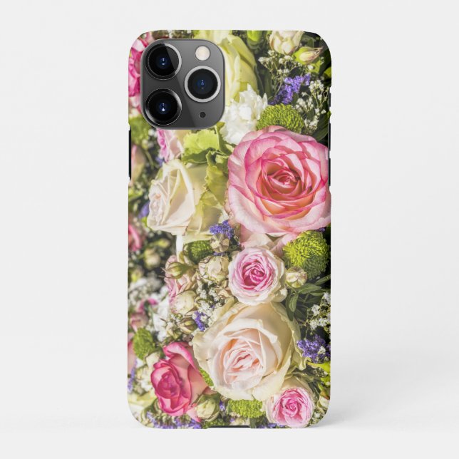 Coque iPhone Mélange rose deux (Dos)