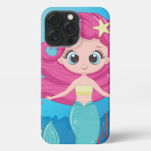 Etui iPhone 13 Pro Mermaid I iPhone 13 Pro Slim Fit Coque, brillant