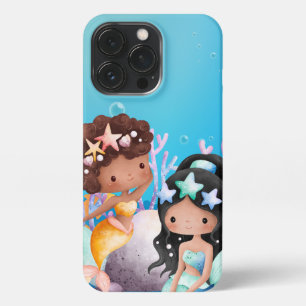Etui iPhone 13 Pro Mermaids iPhone 13 Pro Slim Fit Coque, brillant