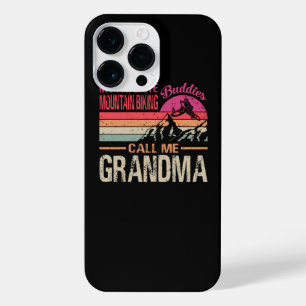 Coque Pour Pour iPhone 14 Pro Max Mes amis préférés en VTT Appelez-moi Grand-mère